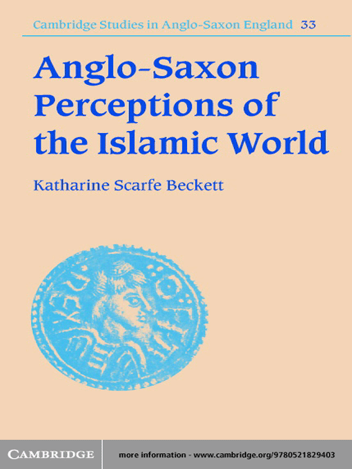 Cover image for Anglo-Saxon Perceptions of the Islamic World